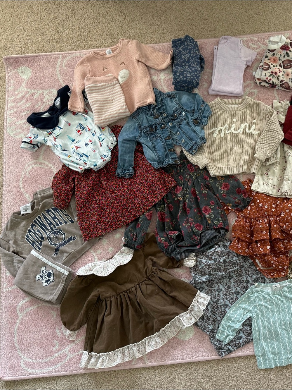 Assorted Baby Girl Clothing Bundle
